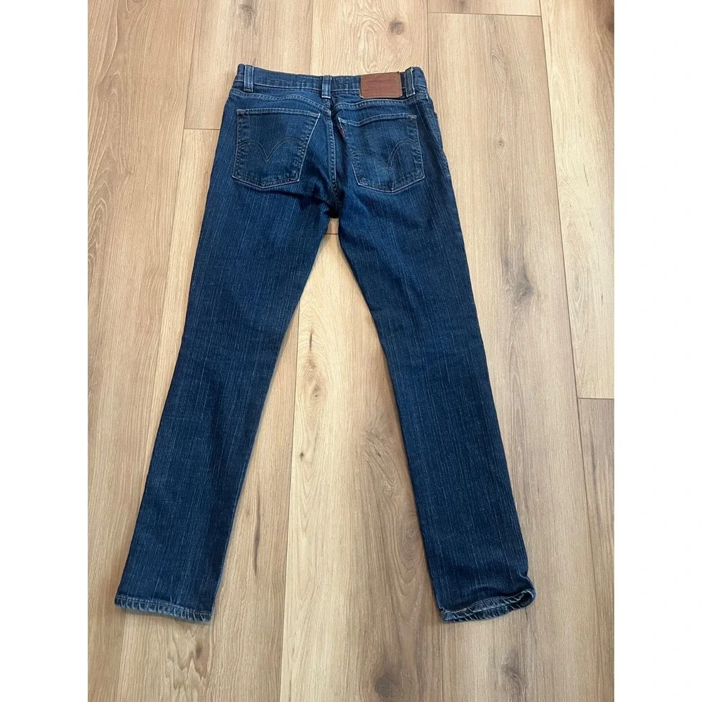 Levi's 510 Super Skinny Jeans Mens 32x30 Dark Wash Stretch Denim Blue